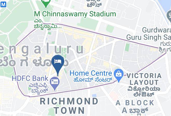 Bengaluru - The Ritz Carlton Bangalore Maps