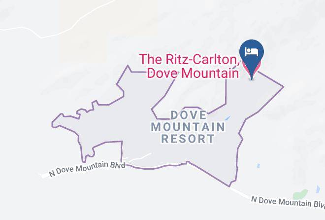 Pima - The Ritz Carlton Dove Mountain Maps