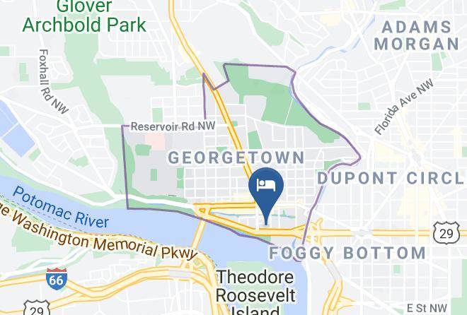 City Of Washington - The Ritz Carlton Georgetown Washington Dc Maps