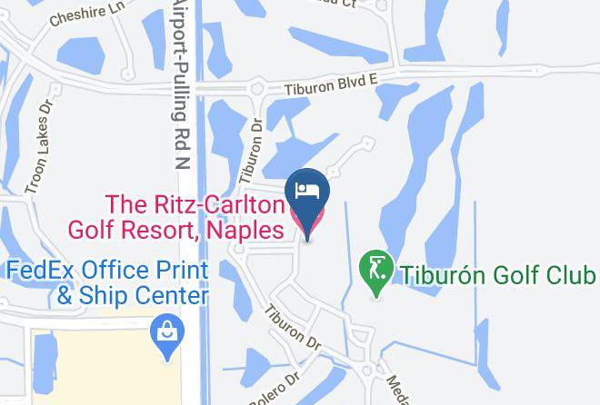 Collier - The Ritz Carlton Golf Resort Naples Maps