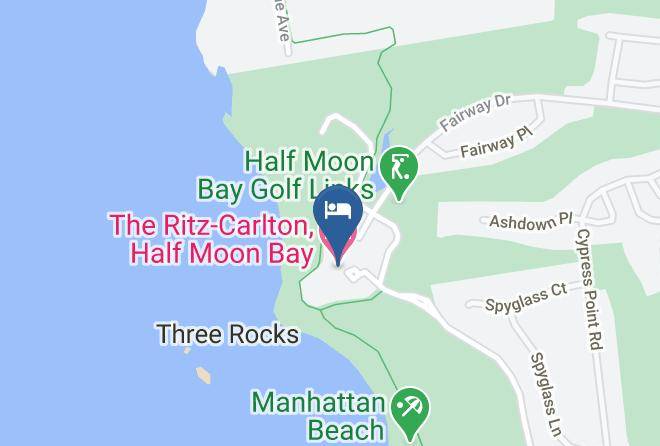 San Mateo - The Ritz Carlton Half Moon Bay Maps