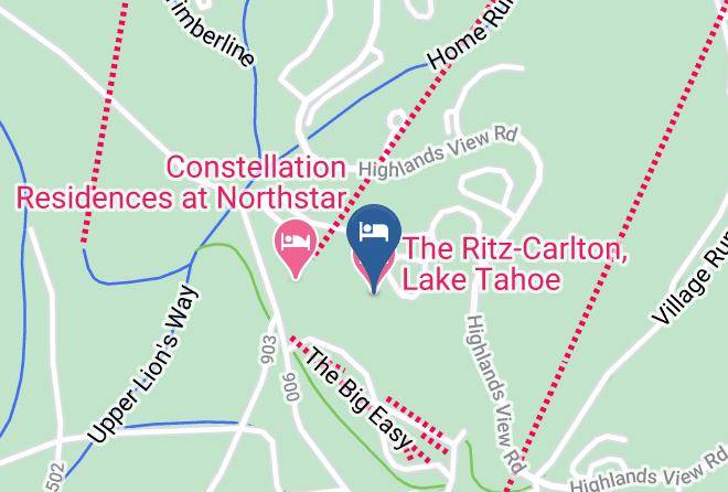 Placer - The Ritz Carlton Lake Tahoe Maps