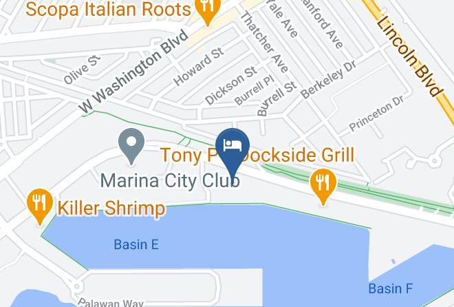 Los Angeles - The Ritz Carlton Marina Del Rey Maps