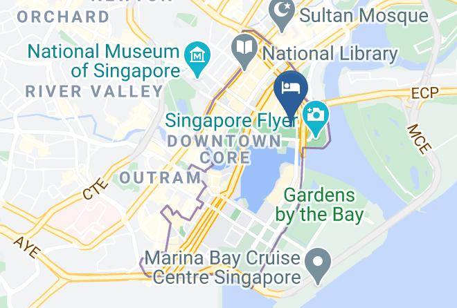 Marina Centre - The Ritz Carlton Millenia Singapore Maps