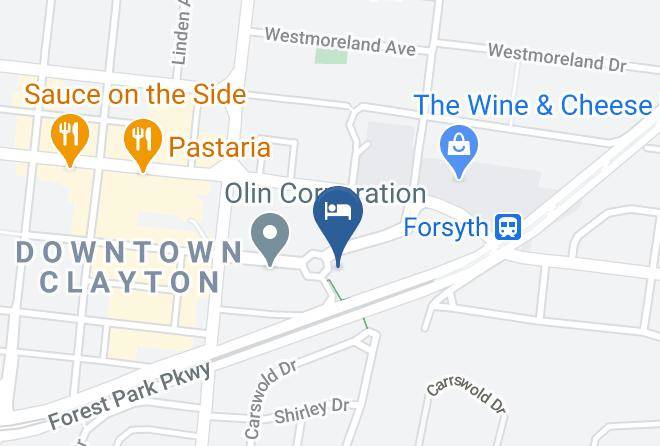 The Ritz Carlton St Louis Map