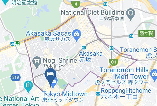 Minato Ward - The Ritz Carlton Tokyo Maps
