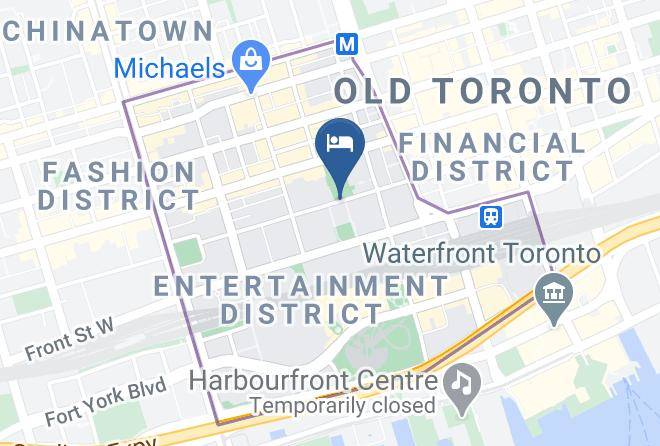 The Ritz Carlton Toronto Map
