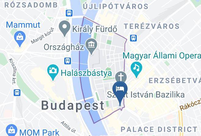 Budapest 5 Kerulet - The Ritz Carlton Budapest Maps