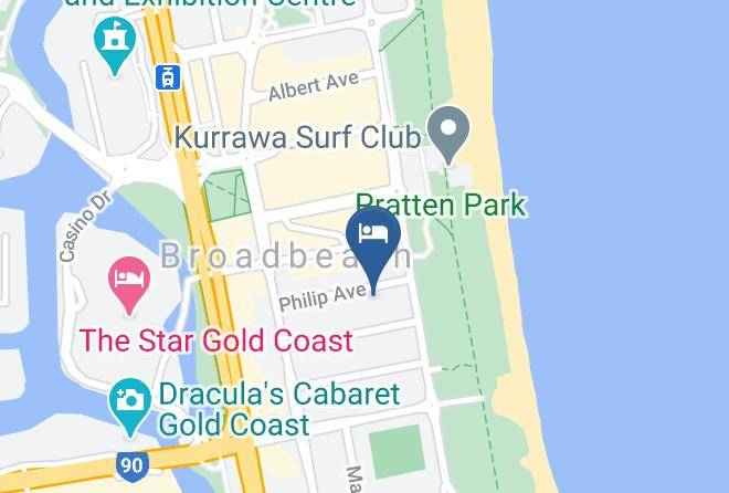 Gold Coast - The Ritz Resort Maps