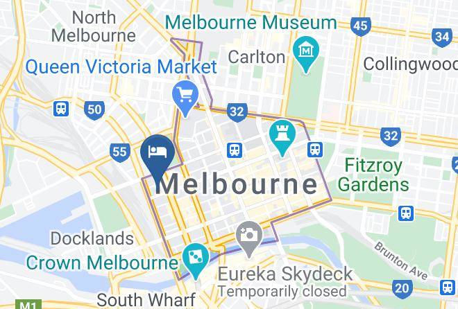 Melbourne - The Ritz Carlton Maps