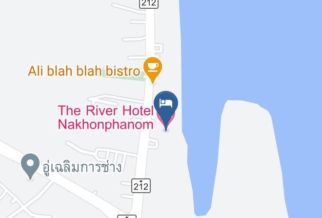 Amphoe Mueang Nakhon Phanom - The River Hotel Nakhonphanom Maps