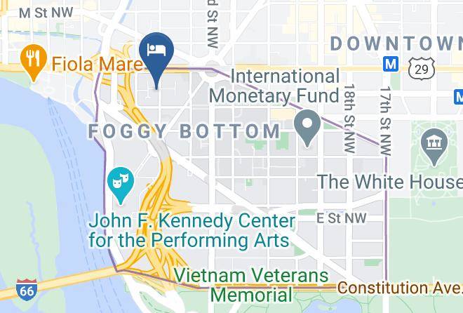 City Of Washington - The River Inn Maps
