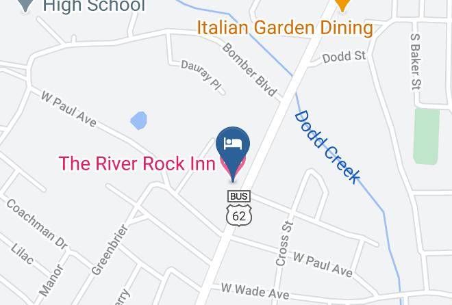 Baxter - The River Rock Inn Maps