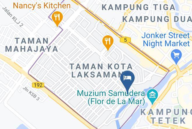 Melaka Tengah - The Riverside Cardamom Maps