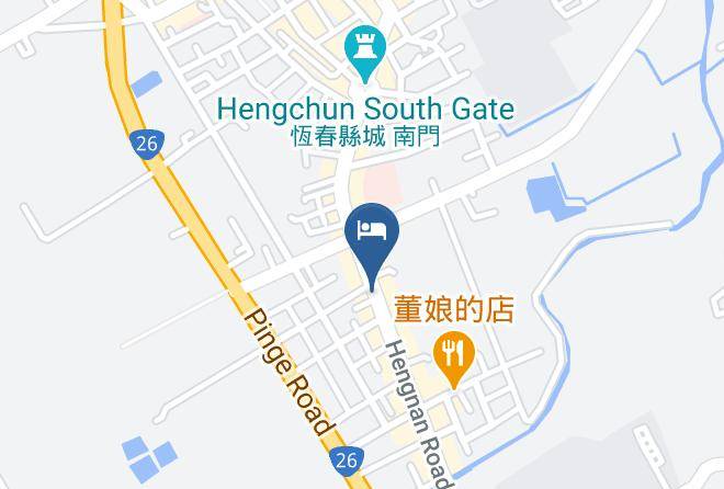 Pingtungnty - The Riverside Hotel Hengchun Maps