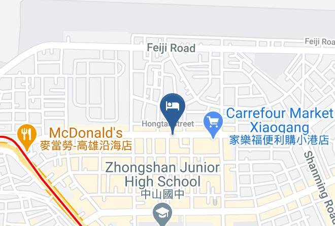 The Riverside Hotel International Map