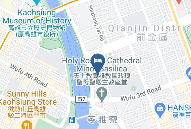 Qianjin District - The Riverside Hotel Maps