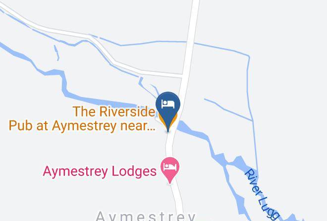 Herefordshire - The Riverside Pub At Aymestrey Near Leominster Maps