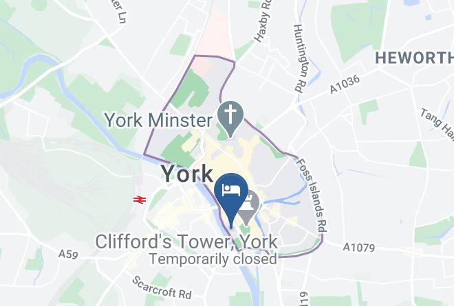 The Riverside York Map