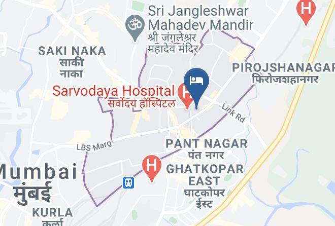 Mumbai - The Roa Hotel Maps