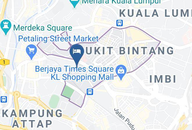 Kuala Lumpur - The Robertson Kuala Lumpur By Lahome Suite Maps