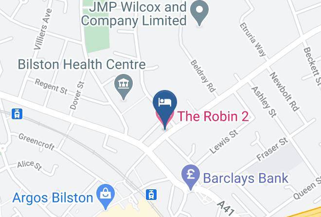 Wolverhampton - The Robin 2 Hotel Maps