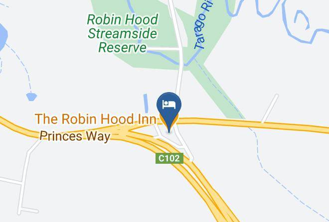 The Robin Hood Inn Map