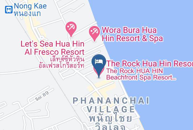 Amphoe Hua Hin - The Rock Hua Hin Resort Maps