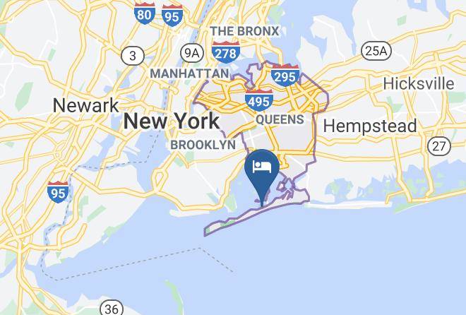 The Rockaway Hotel Map