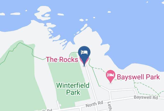 East Lothian - The Rocks Hotel Dunbar Maps