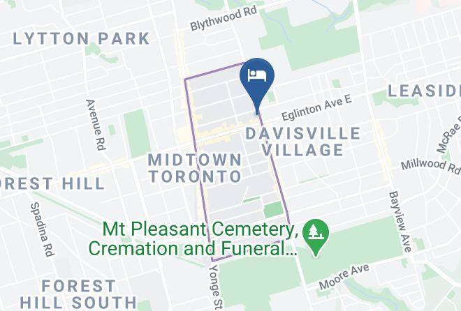 Toronto - The Roehampton Hotel Maps