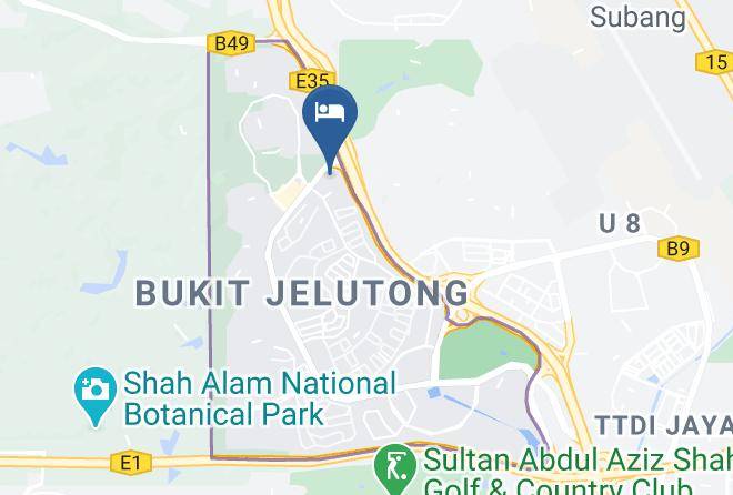 Petaling - The Roof Garden Hotel Maps