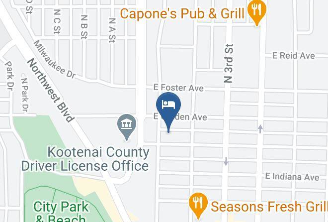 The Roosevelt Inn Map