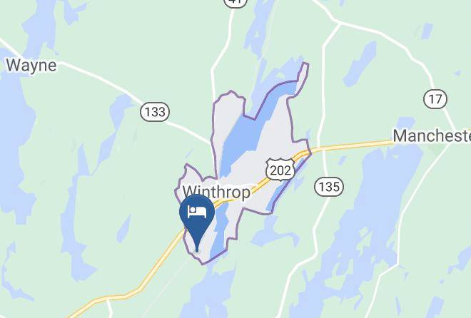 Kennebec - The Roost B&b Maps