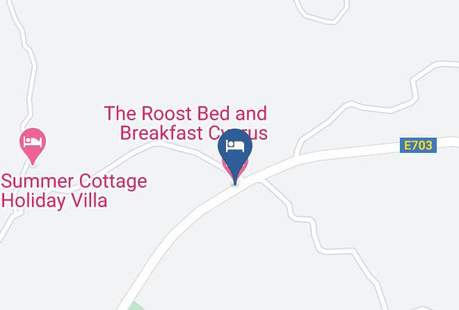 Cyprus - The Roost Bed And Breakfast Cyprus Maps