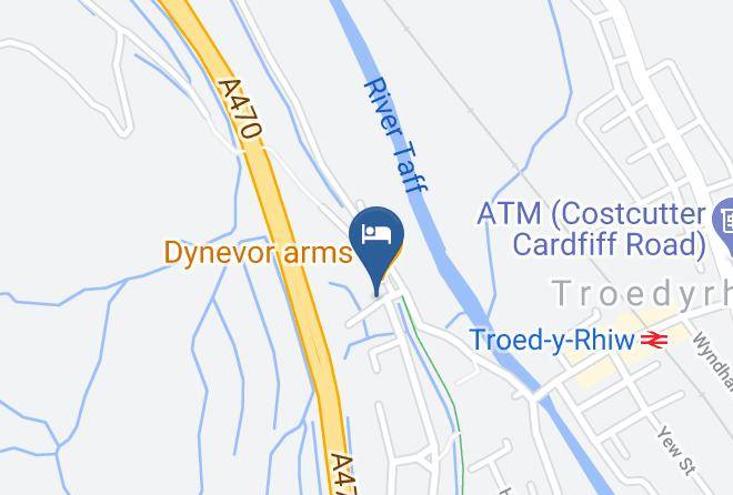 Merthyr Tydfil - The Roost Merthyr Tydfil Ltd Maps