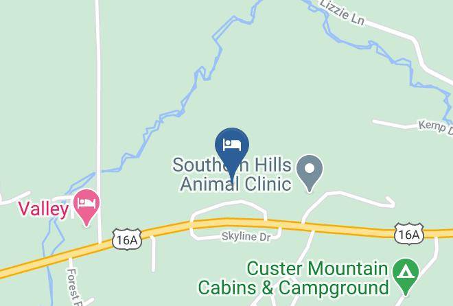Custer - The Roost Resort Maps