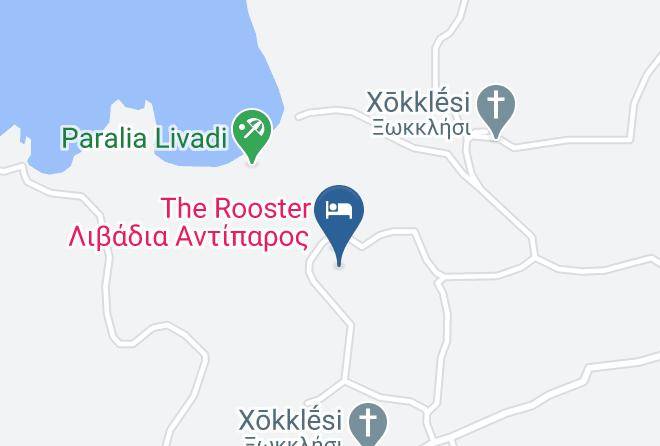 Paros - The Rooster Wellness & Lifestyle Resort Maps