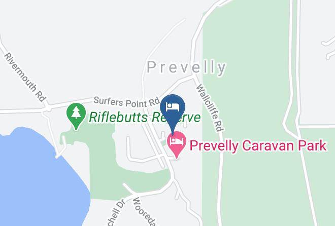 Augusta Margaret River - The Roozen Residence Maps