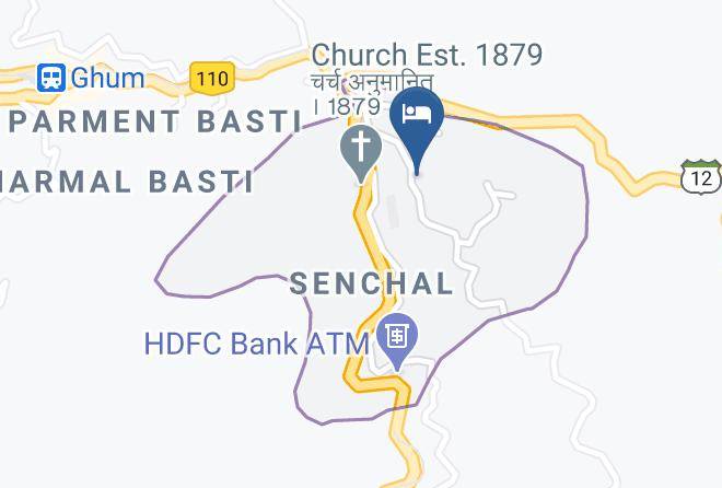 Darjiling - The Rope By Swifthill Hotels & Resorts Maps