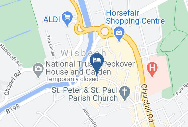 Cambridgeshire - The Rose And Crown Hotel Maps