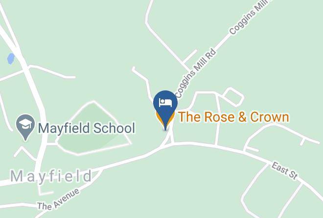 East Sussex - The Rose & Crown Maps