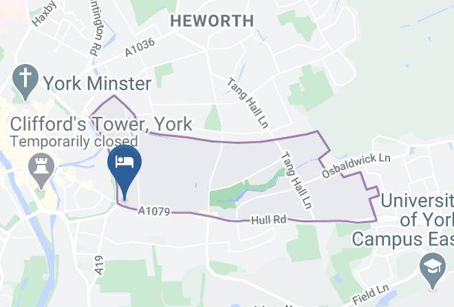 York - The Rose & Crown Maps