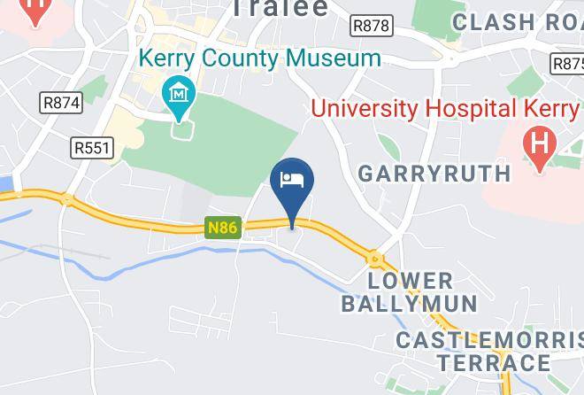 Tralee - The Rose Hotel Maps