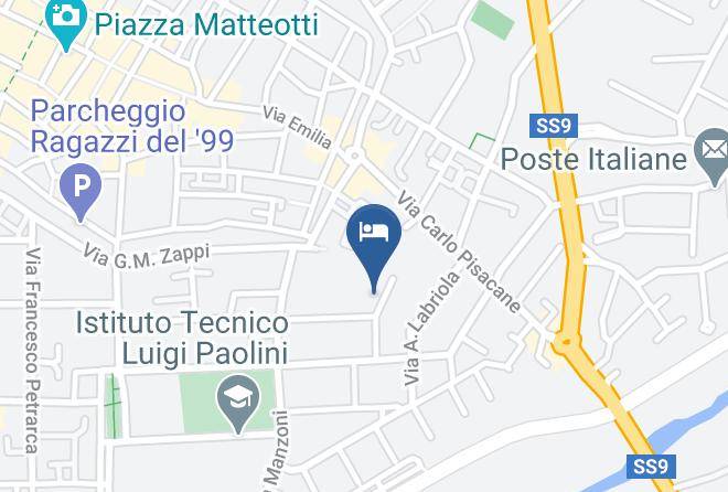 Bologna - Affittacamere Le Rose Maps