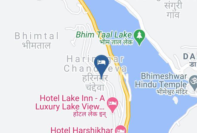 Bhimtal - The Rosefinch Sarovar Portico Maps