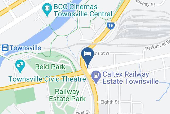 Townsville - The Ross Island Hotel Maps