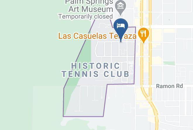 Riverside - Talavera Hotel Palm Springs Maps