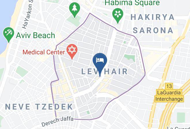 Tel Aviv Yafo - The Rothschild 71 Hotel Maps