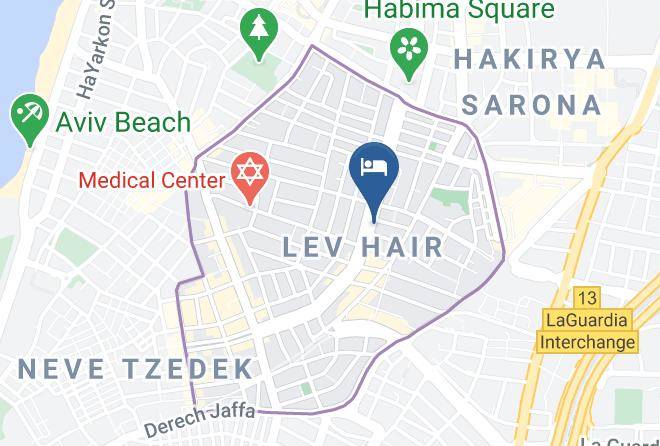 Tel Aviv Yafo - The Rothschild Hotel Maps